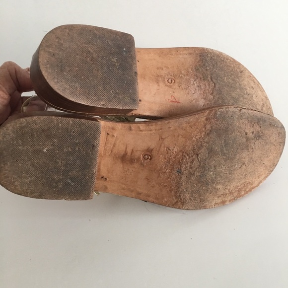 CAPRI Jewel Italian Hand Made Sandals Size 6 - Picture 8 of 9